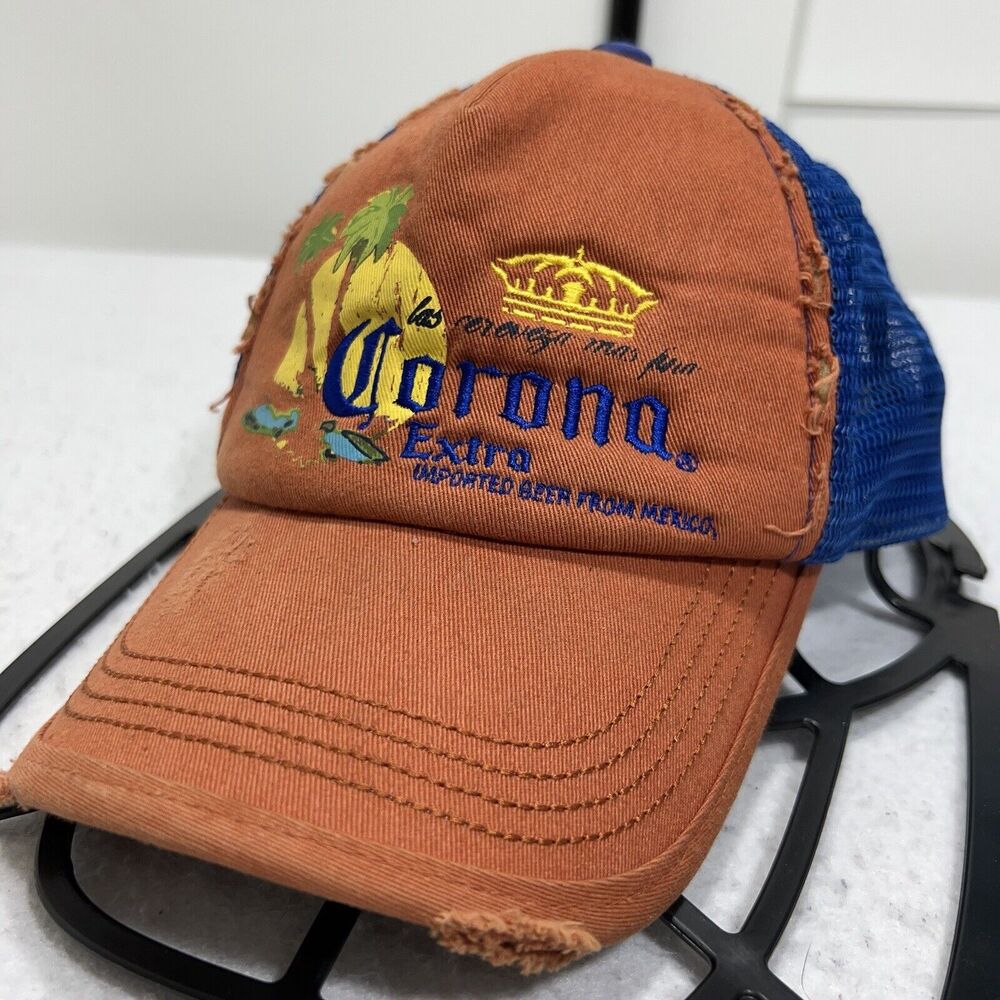 Corona Extra Beer Adult Adjustable Snapback Mesh Back Hat Bottle Opener Calhoun